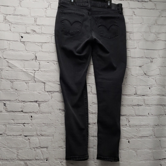 Jeans Black skinny Levi's 711 - Picture 7 of 8